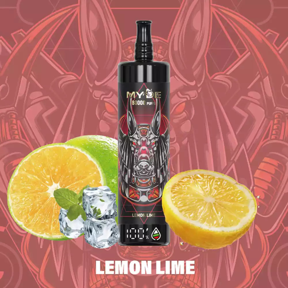 MYDE Lemon Lime 80000 Fumuri - Fără Nicotină